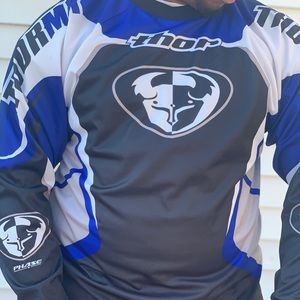 Vintage 90s Thor motocross long sleeve Tee